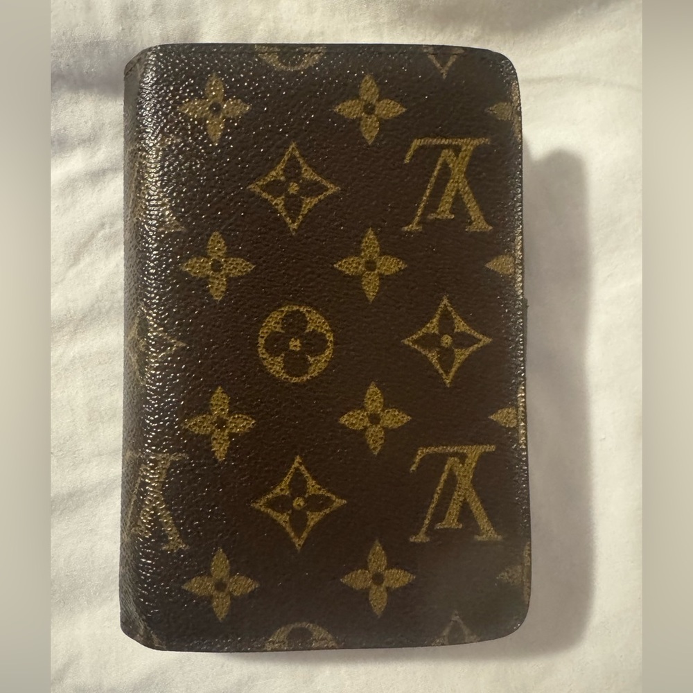 Louis Vuitton Monogram Canvas Brown and Gold Snap Closure Wallet - Picture 3 of 17